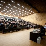 The UFO lecture hall, Ghent (IGeLU 2010)