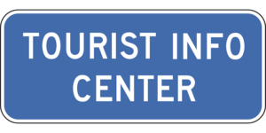 Tourist Information Center sign